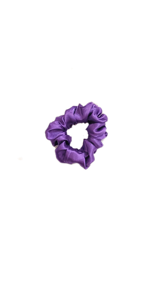 Single - Purple scrunchie without tail